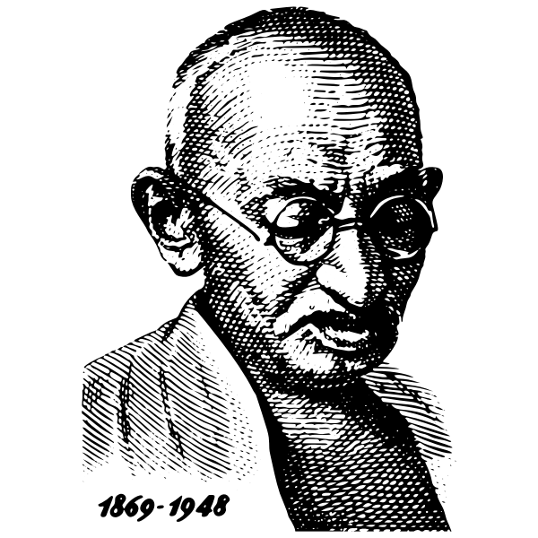 Gandhi Jayanti Drawing | Gandhi Jayanti 2021 | Mahatma Gandhi Quotes, Images