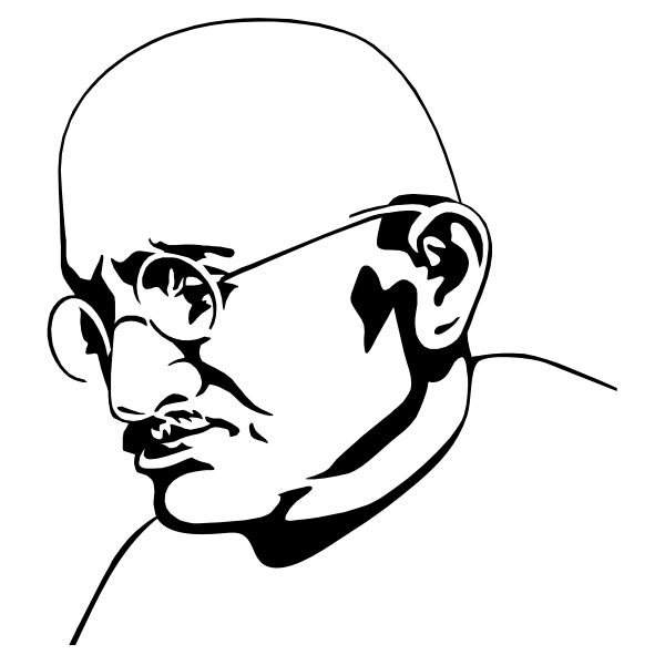 Gandhi Jayanti Drawing | Gandhi Jayanti 2021 | Mahatma Gandhi Quotes, Images
