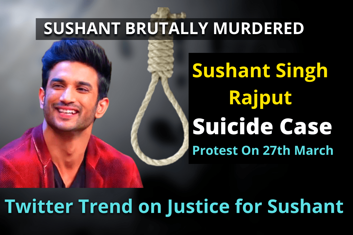 SUSHANT BRUTALLY MURDERED