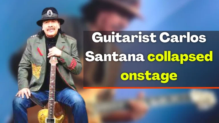 Guitarist Carlos Santana