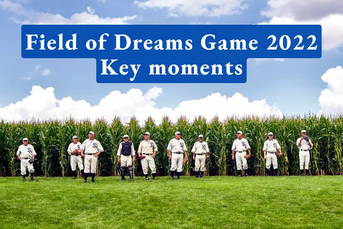 Field of Dreams Game 2022 Key moments